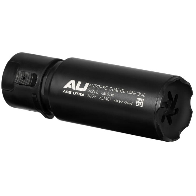 Саундмодератор Ase Utra DUAL556-Mini-QM2 Short Black кал. 224 QM2