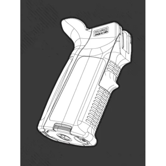 Рукоятка пистолетная Magpul MIAD GEN 1.1 AR15 ц:blk