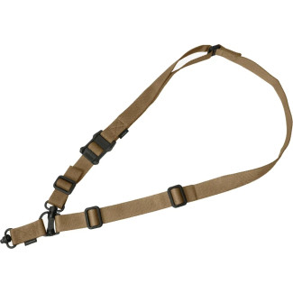 Зброярський ремінь одноточковий Magpul MS4 DUAL QD G2 FDE