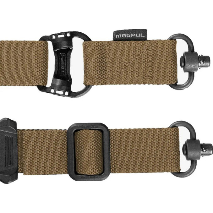 Зброярський ремінь одноточковий Magpul MS4 DUAL QD G2 FDE