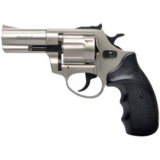 Револьвер флобера ZBROIA PROFI-3" Сатин. Материал рукояти - пластик