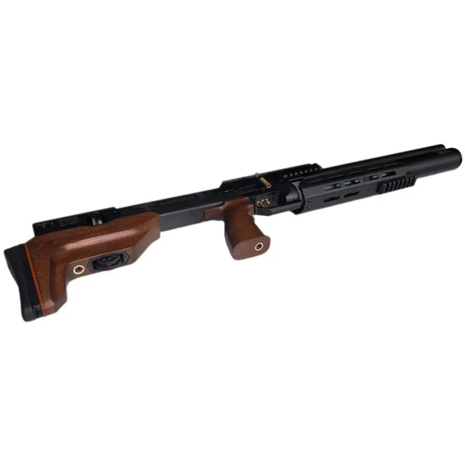 Гвинтівка пневматична ZBROIA PCP Sapsan TAC кал. 4,5 мм. 550/300. Коричневий