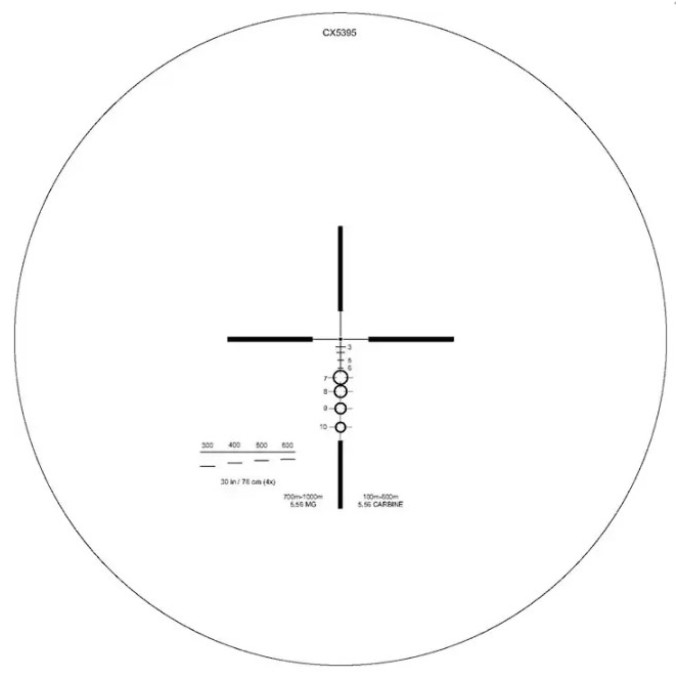 Приціл ELCAN Specter DR 1-4x DFOV14-L1 (для калібру 5.56)