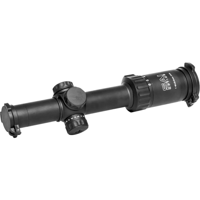 Приціл оптичний ELCAN SAI 1-6x24 сітка MIL-A RAF. Black