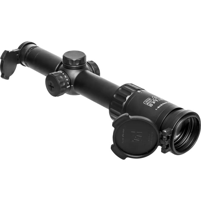 Приціл оптичний ELCAN SAI 1-6x24 сітка MIL-A RAF. Black
