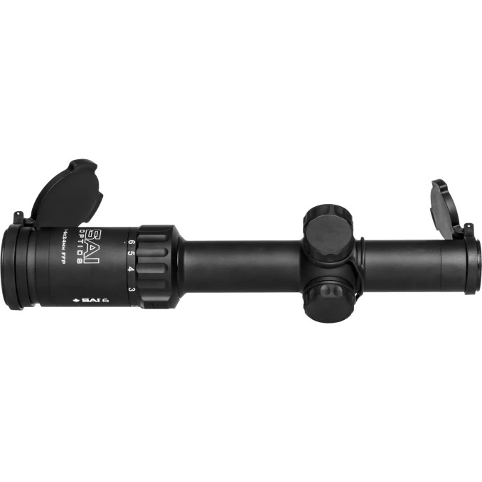 Приціл оптичний ELCAN SAI 1-6x24 сітка MIL-B. Black