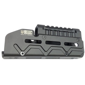 Цівка МЕ тактична для Сайги (мисливська версія). M-LOK. ц: чорний