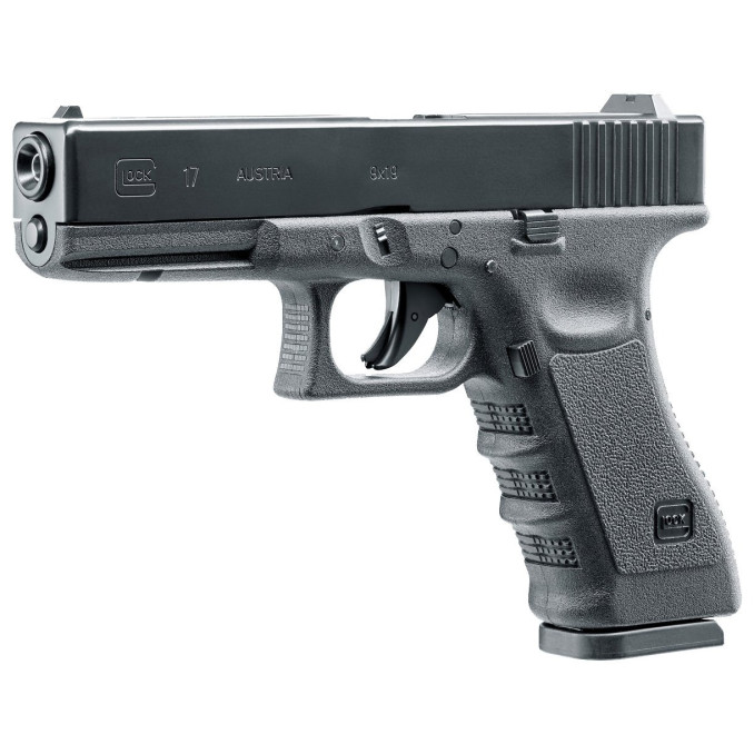 Пістолет пневматичний Umarex Glock 17 Grey Blowback кал. 4.5 мм Pellet+ВВ