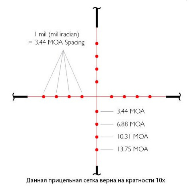 Приціл оптичний Hawke Vantage 4x32 сітка 30/30 Duplex