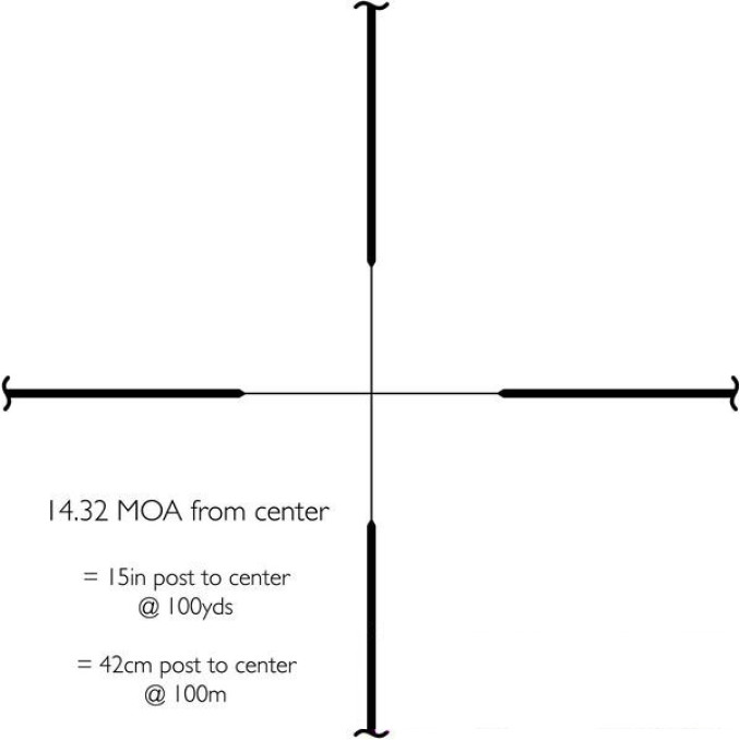 Приціл оптичний Hawke Vantage 2-7x32 сітка 30/30 Duplex