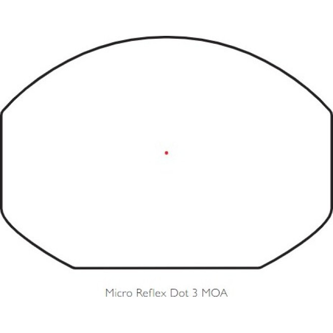 Приціл коліматорний Hawke Reflex Sight "Wide View" 3 MOA. Weaver