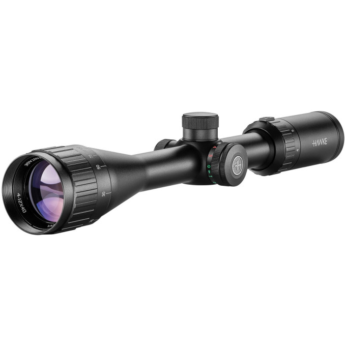 Приціл оптичний Hawke Vantage 4-12x40 AO ao сітка 17HMR 12х з підсвічуванням