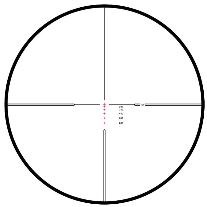 Приціл оптичний Hawke Vantage 30 WA 3-9x42 сітка 223/308 з підсвічуванням