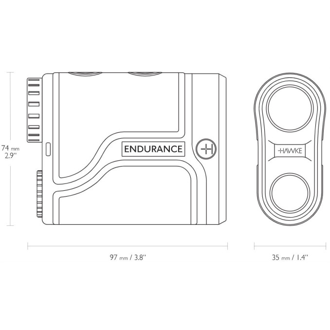 Дальномер Hawke LRF Endurance 6x21 1000м