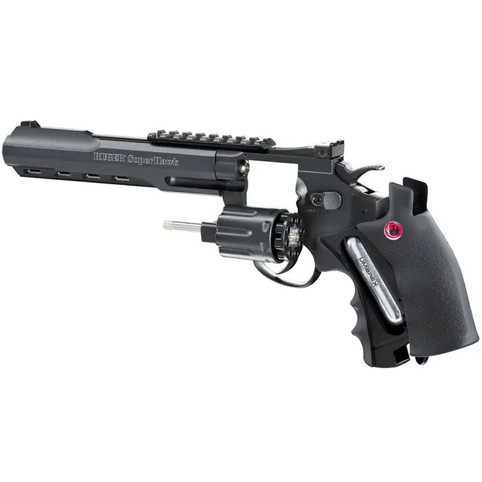 Револьвер страйкбольный Umarex Ruger Super Hawk CO2 кал. 6 мм. Black
