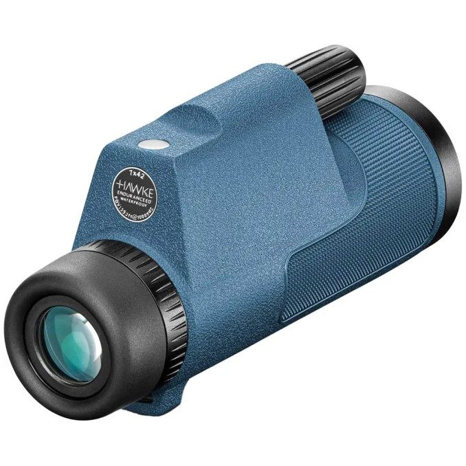 Монокуляр Hawke Endurance ED Marine 7х42 с компасом и дальномерной сеткой. Синий