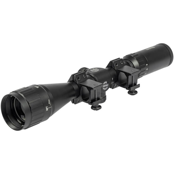 Приціл оптичний Hawke Fast Mount 3-9x40 AO сітка Mil Dot. Кільця на Weaver