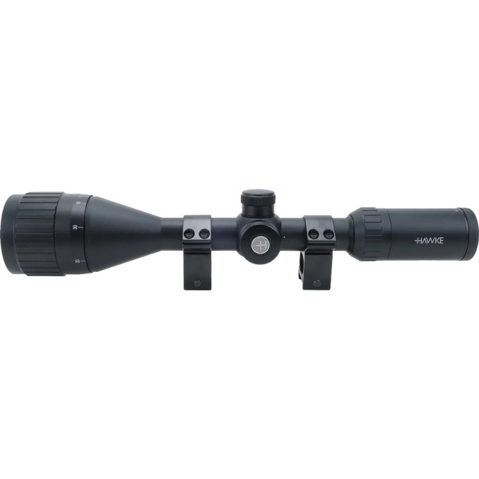 Приціл оптичний Hawke Fast Mount 3-12x50 AO сітка Mil Dot з підсвіткою. Кільця на Weaver