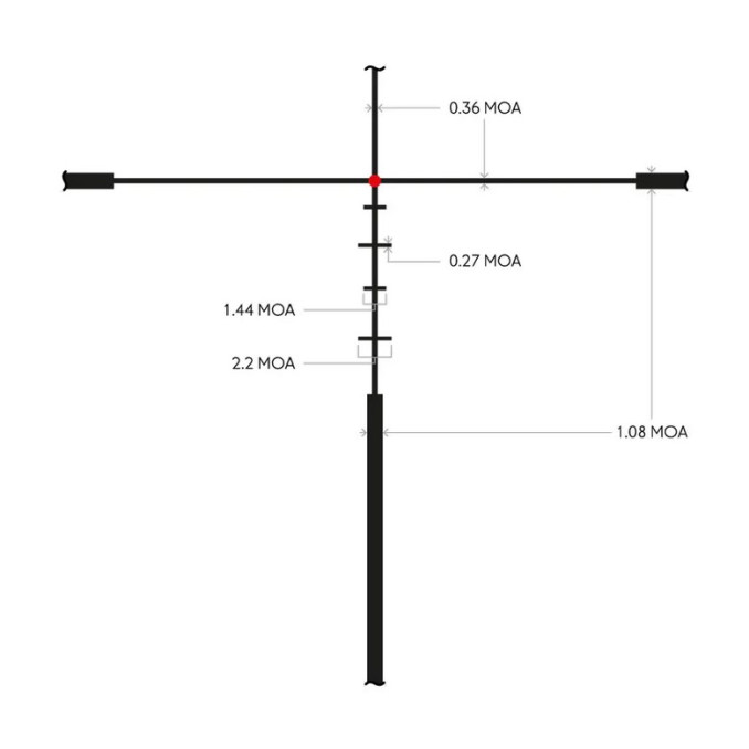 Оптичний приціл Hawke Endurance FD 1.7-10x44 сітка LR2 з підсвіткою