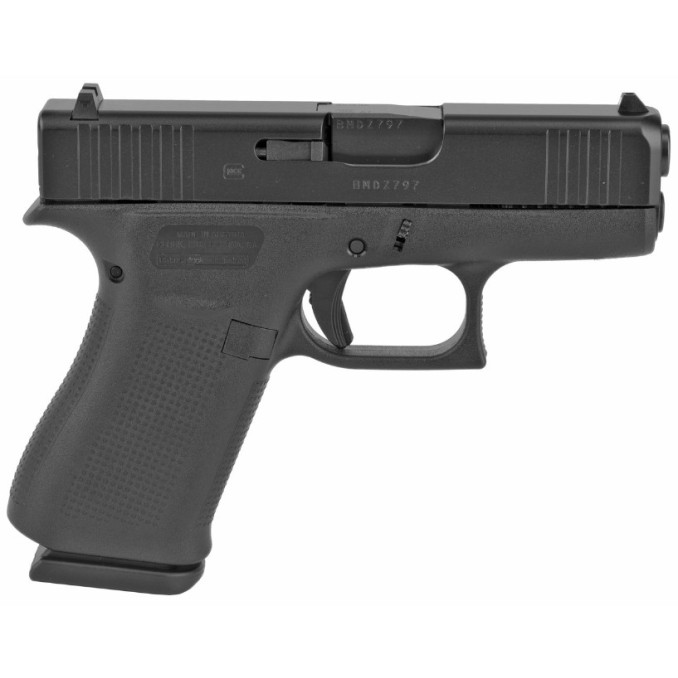 Спортивний пістолет Glock 43X, Striker Fired. Sub-Compact, калібр 9 мм, ствол 3,41"