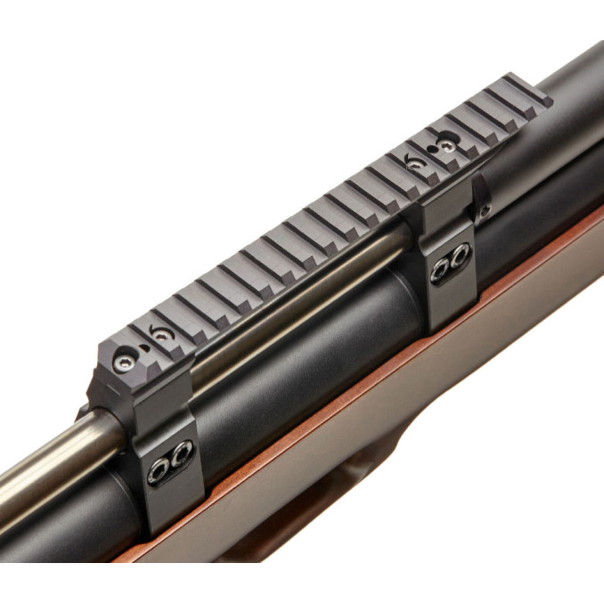 Винтовка пневматическая Raptor 3 Long PCP кал. 4.5 мм. M-LOK. Коричневый (чехол в комплекте)