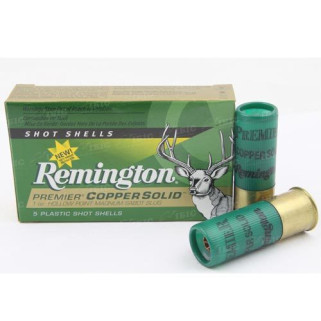 Патрон Remington Premier кал.12/70 пуля Copper Solid масса 28,4 грамма 1 унция