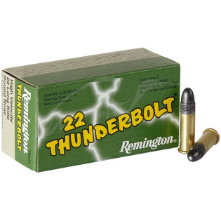 Патрон Remington Thunderbolt кал .22 LR куля Round Nose маса 40 гр (5.6 г)