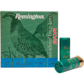 Патрон Remington Shurshot Field bior кал.12/70 дробь №11 (1,7 мм) навеска 30 грамм 1 1/16 унции. Без контейнера