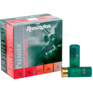 Патрон Remington BP Premier Sporting кал. 12/70 дробь №7,5 (2,4 мм) навеска 28 г