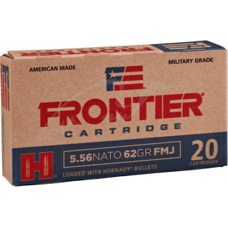 Патрон Hornady Frontier кал. 223 Rem (5,56/45) куля FMJ маса 62 гр (4 г)