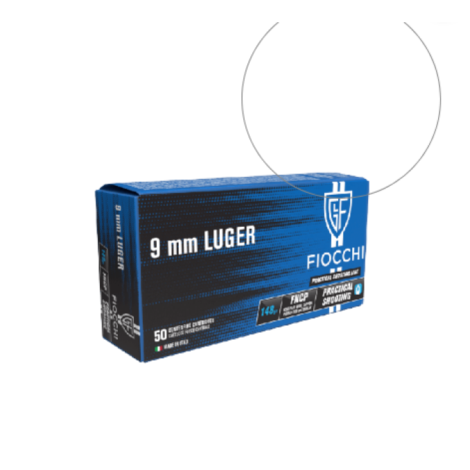Патрон Fiocchi 9x19мм Luger FNCP 148gr RAM