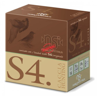 Патрон Nobel S4 28g 4др 16 кал