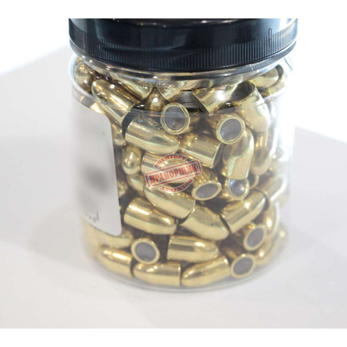 Пуля для нарезных патронов 9мм Люгер FMJ RN 115