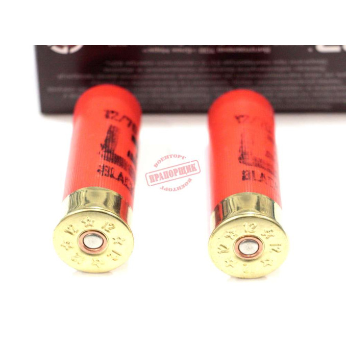 Патрон пулевой BLACK MARK L33 12X70 подкалиберный пуля л33 33,4г Прапорщик