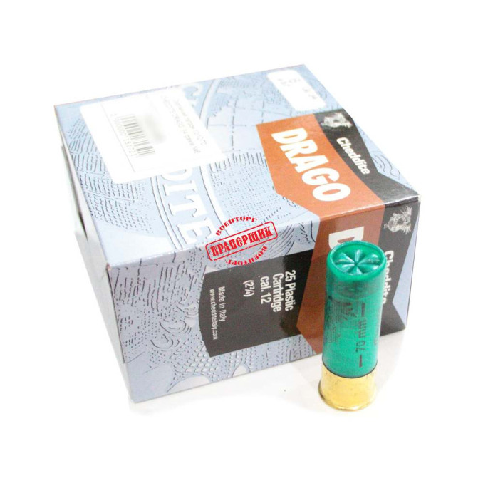 Мисливський патрон CHEDDITE DRAGO 34 г №6 12-12-70