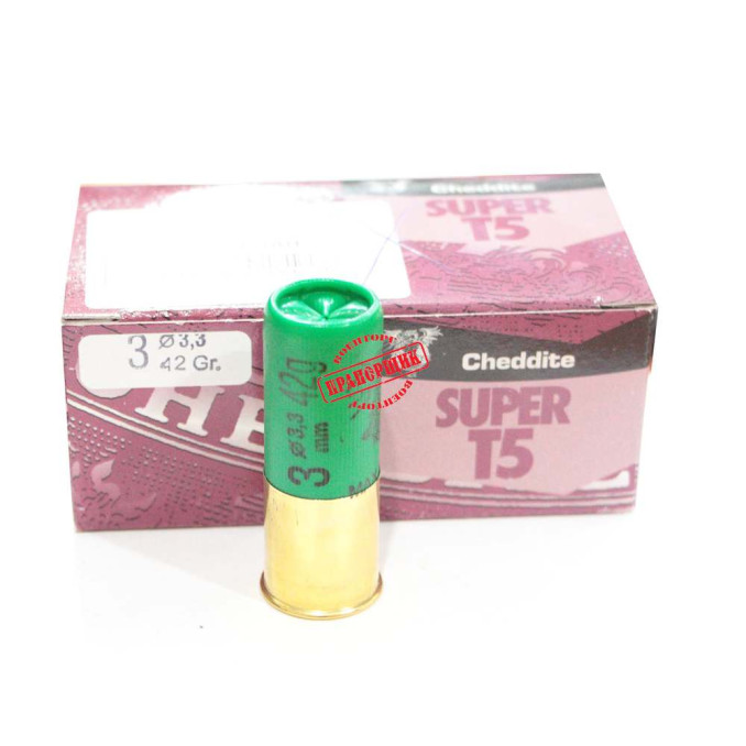 Мисливський патрон CHEDDITE Super T5 42 г №3 12-25-70