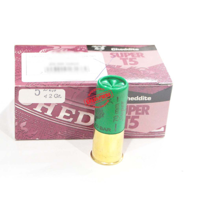 Мисливський патрон CHEDDITE Super T5 42 г №5 12-25-70