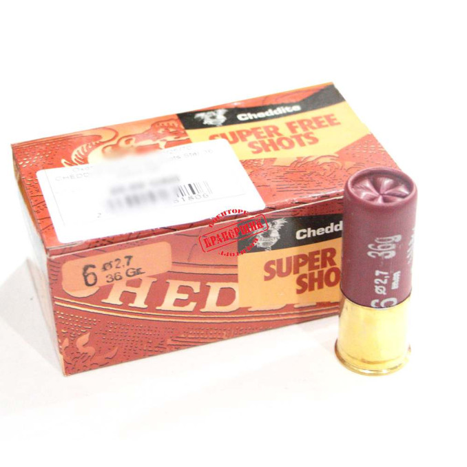 Мисливський патрон CHEDDITE Free Shots Star 36 грам №6 12-25-70