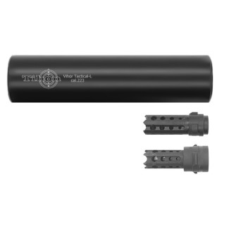 Быстросъемный стальной глушитель Tihon Vihor Tactical-L