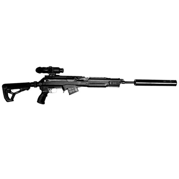 Глушник інтегрований з системою розвантаження газів Tihon Vihor Integra-XL