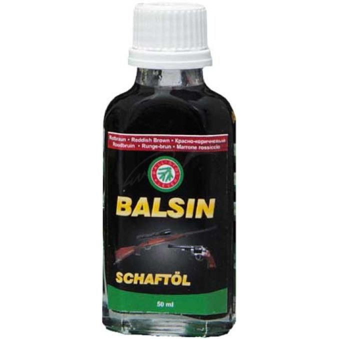 Масло для ухода за деревом Balsin 50мл. Красно-коричневое