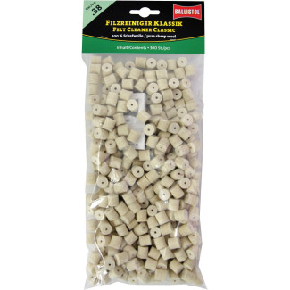 Патч для чищення Ballistol повстяний класичний для кал. 9мм. 300шт/уп