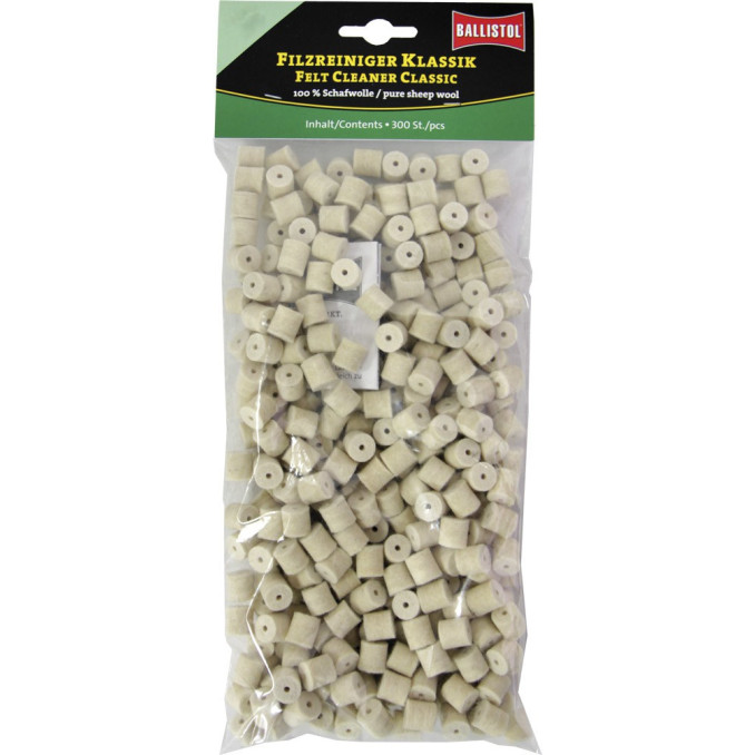 Патч для чистки Ballistol войлочный классический для кал. 8 мм. 300шт/уп
