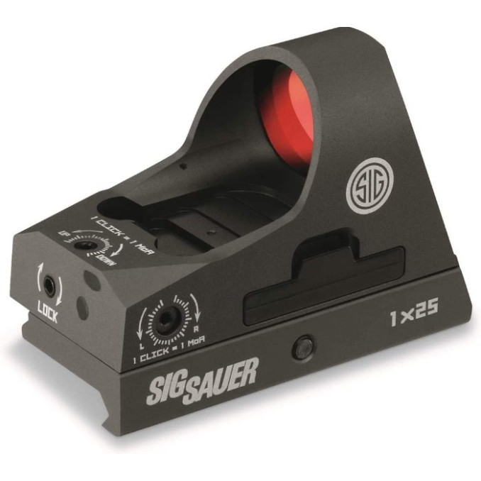 Приціл коліматорний SIG Optics ROMEO 3 REFLEX SIGHT, 1x25MM, 3 MOA RED DOT,M1913 RISER