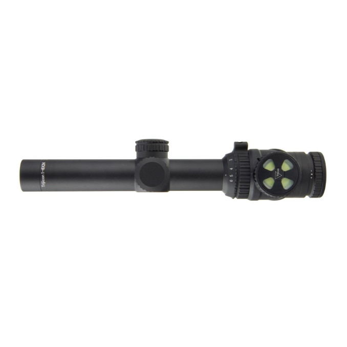 Приціл оптичний TRIJICON AccuPoint 1-6x24 BAC Red Triangle Tritium/Fiber Optics