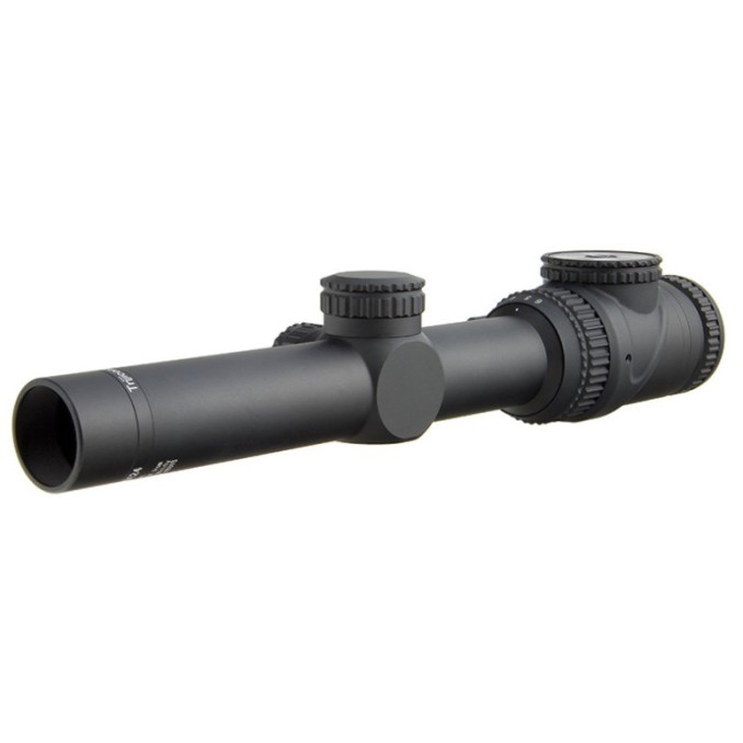 Приціл оптичний TRIJICON AccuPoint 1-6x24 BAC Amber Triangle Tritium / Fiber Optics