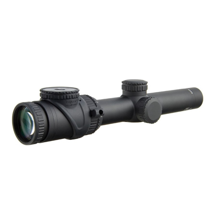 Приціл оптичний TRIJICON AccuPoint 1-6x24 BAC Amber Triangle Tritium / Fiber Optics