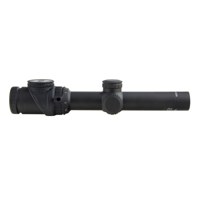 Приціл оптичний TRIJICON AccuPoint 1-6x24 BAC Amber Triangle Tritium / Fiber Optics