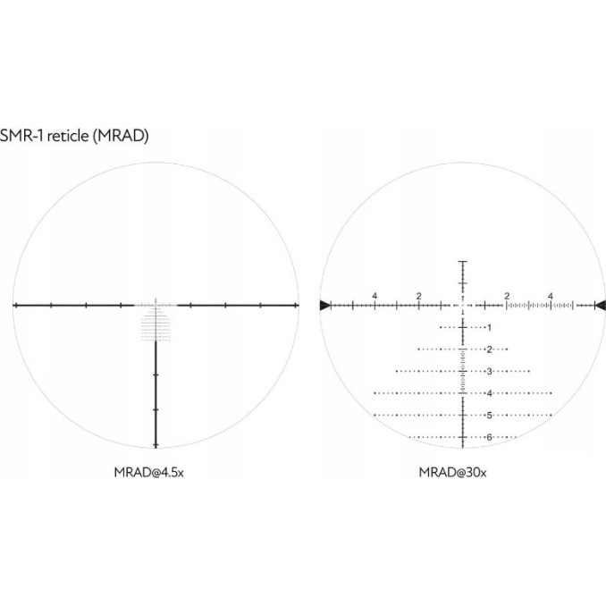 Приціл оптичний Delta Javelin 4.5-30x56 FFP SMR-1