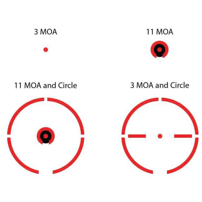 300259 Приціл коліматорний Burris FastFire IV 3 MOA з кріпленням Picatinny
